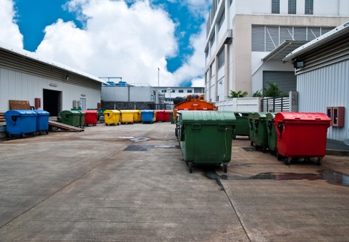 Equipment used for site clearance in Barnet