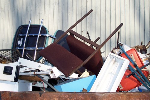 Recycling construction materials at site
