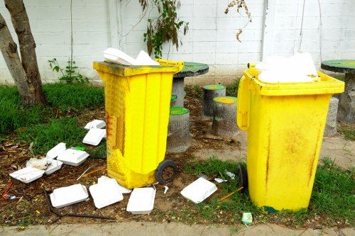 Recycling construction materials at a Barnet site