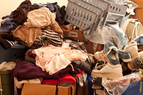 Organized office space after professional clearance